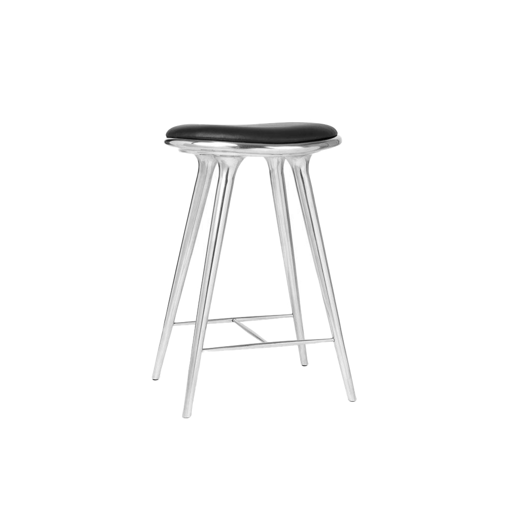 High Stool, Recycled Aluminium