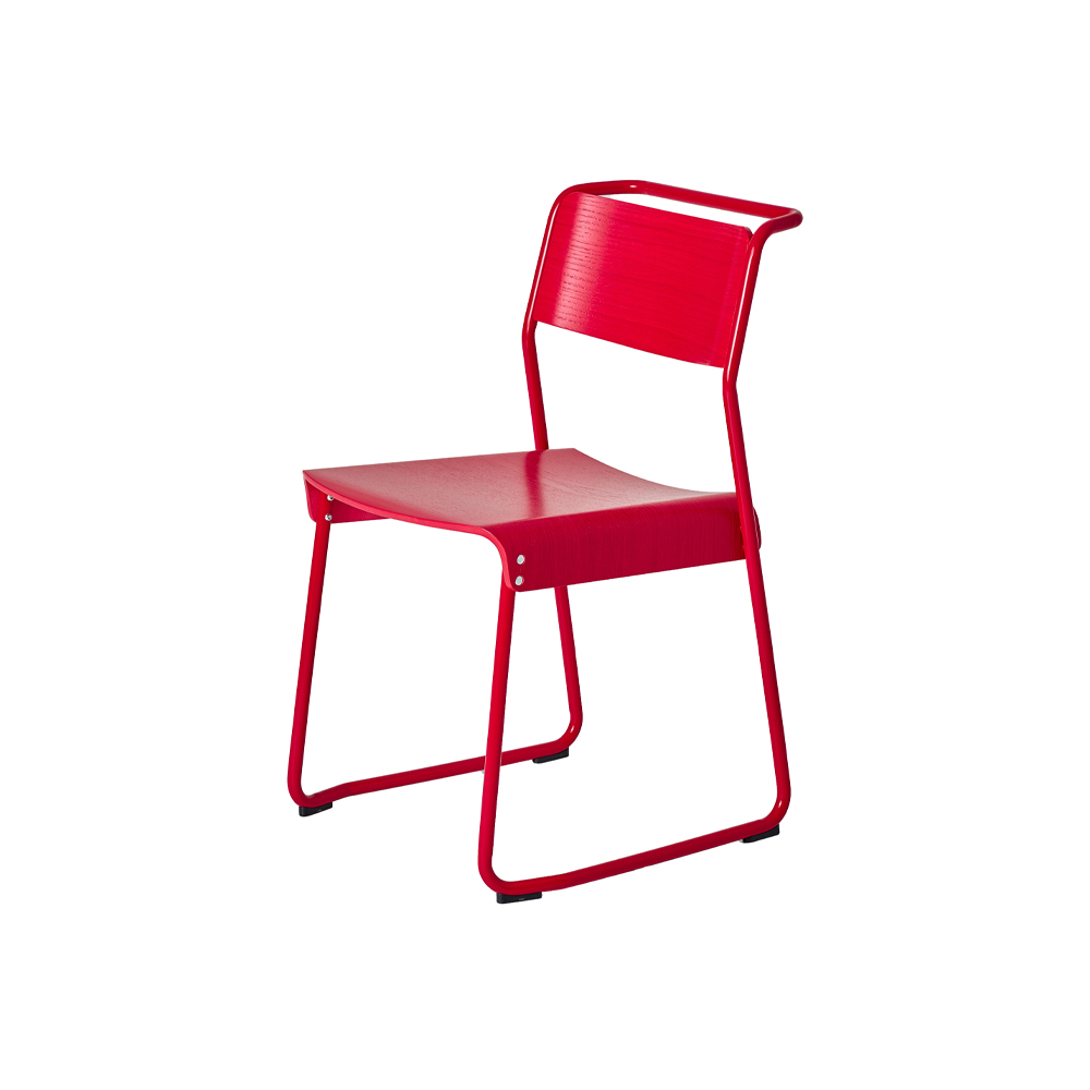Canteen Utility Dining Chair (Solid Colour, Un-upholstered)