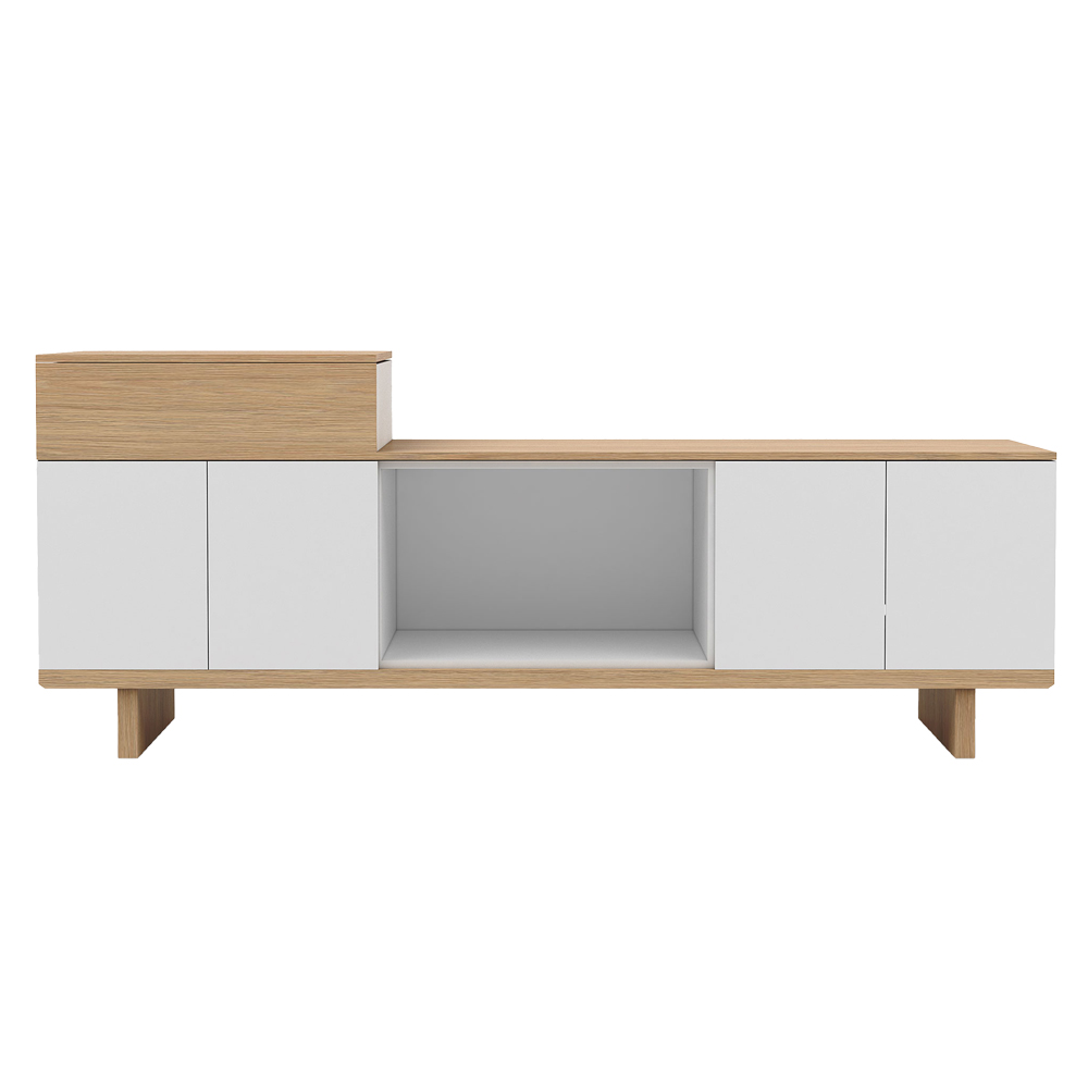 Geta Medium Credenza (Doors and Shelf)