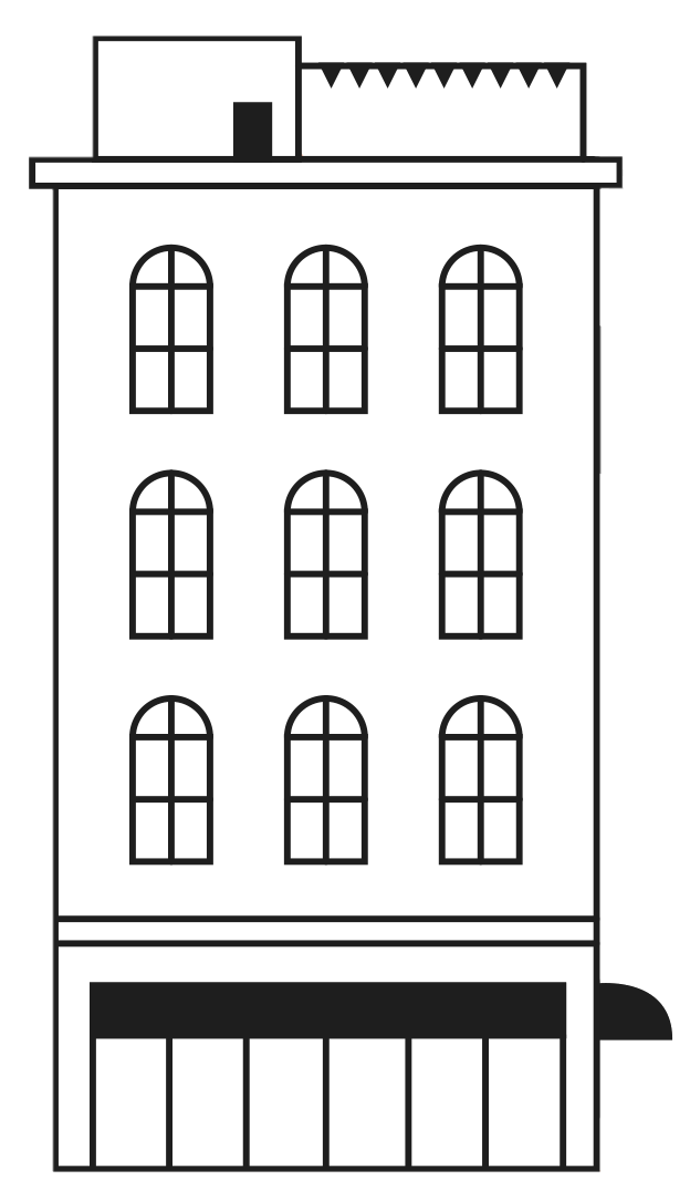 Median score for ordinary businesses